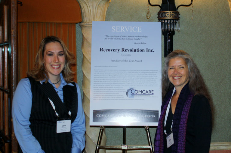 Recovery Revolution Received "HealthChoices Provider of the Year" Award from COMCARE